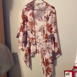 Charlotte Russe kimono/beach cover up